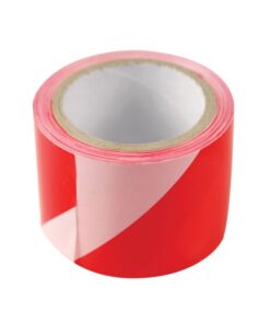 Jelzőszalag piros-fehér