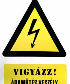 Áramütés veszélye