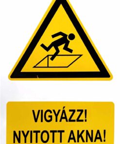 Vigyázz! Nyitott akna