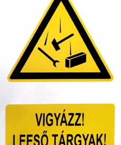 Vigyázz! Leeső tárgyak