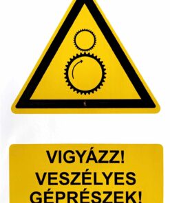 Vigyázz! Veszélyes géprészek