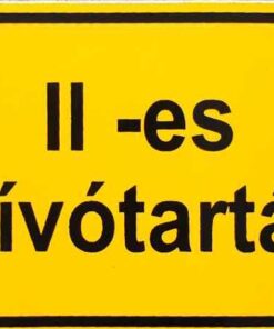 II - es szívótartály