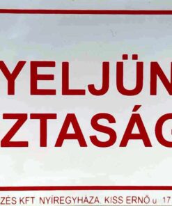 Ügyeljünk a tisztaságra