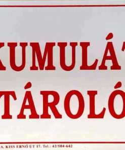 Akkumulátor tároló