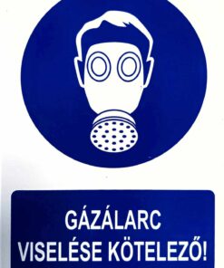 Gázálarc viselése kötelező