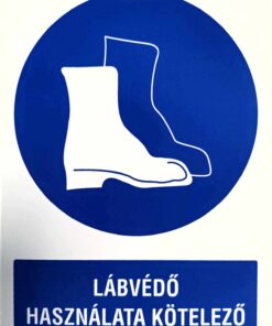 Lábvédő használata kötelező