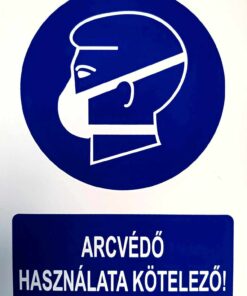 Arcvédő használata kötelező