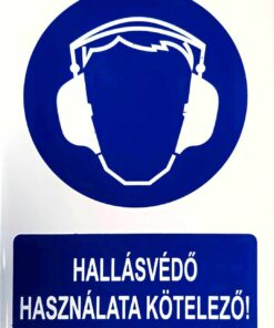 Hallásvédő használata kötelező