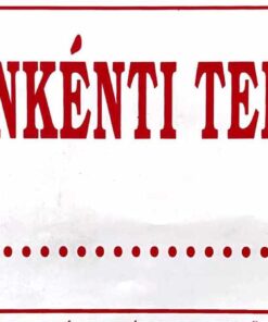 Polconkénti terhelés ….….kg