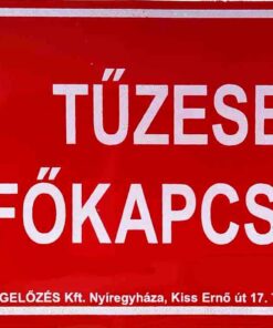 Tűzeseti főkapcsoló