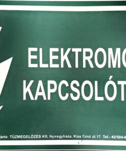 Elektromos kapcsolótér