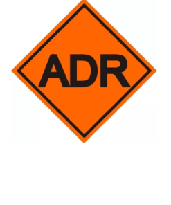 ADR figyelmeztető táblák